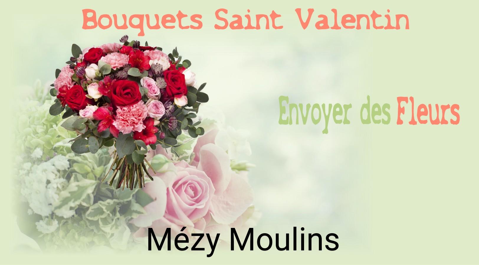 Roses de Saint-Valentin livrées à Mézy-Moulins